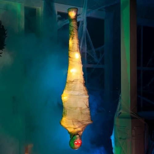 Cocon Suspendu Halloween, Décorations Illuminées Intérieur, Extérieur - Vue principale