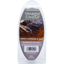 Bougie parfumée Yankee Candle, lavande, chêne, ambiance relaxante