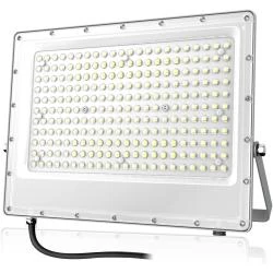 Projecteur LED extérieur 200W, 20000LM, étanche IP65