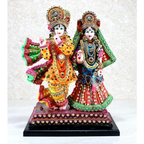 eSplanade Radha Krishna Kishan Murti Sculpture Idole - Vue principale