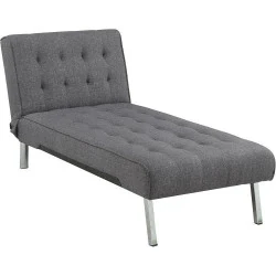 Chaise Longue Relaxation Atlantic Home Collection, Gris