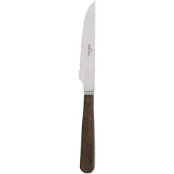 Couteaux steak, pizza Villeroy Boch, acier inoxydable, noyer