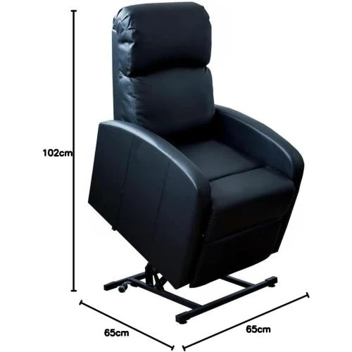 Zoom sur Fauteuil Relax Électrique Astan Hogar, Inclinaison, PU Anti Quartz
