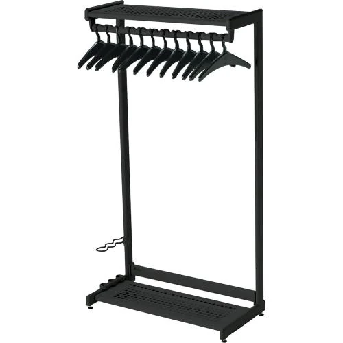Quartet Tringle à Vêtements, Étagères 91.5 cm, Noir - Vue principale