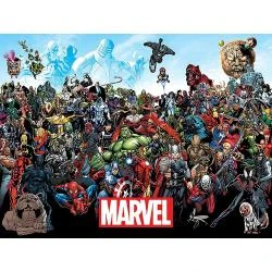 Toile Imprimée Marvel Comics Multicolore, Décoration Murale