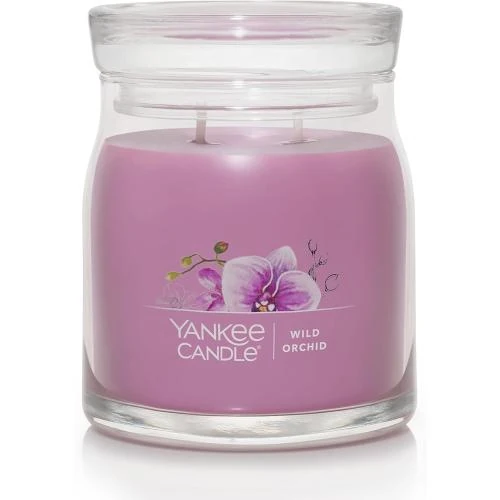 Bougie parfumée Orchidée Sauvage, Yankee Candle, 35h  - Vue principale