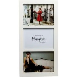 Cadre photo plexiglas, plusieurs ouvertures, blanc