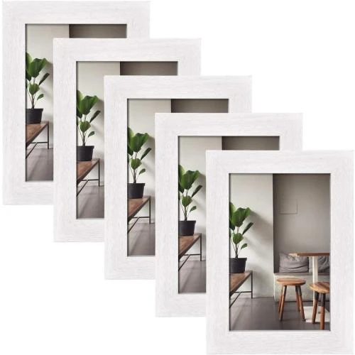 Cadres photo MDF Blanc, Lot 5, Alishomtll - Vue principale