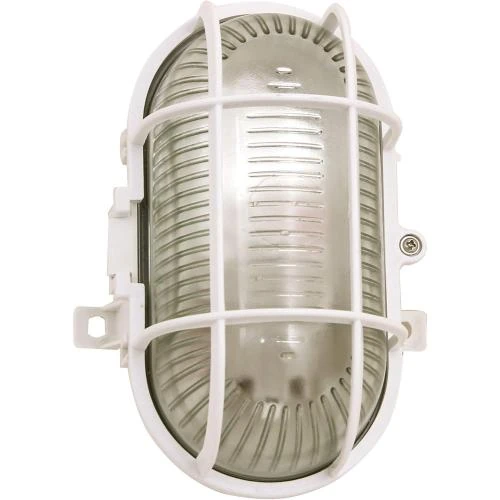 Applique Ovale Velamp E27, Blanc, Éclairage Extérieur - Vue principale