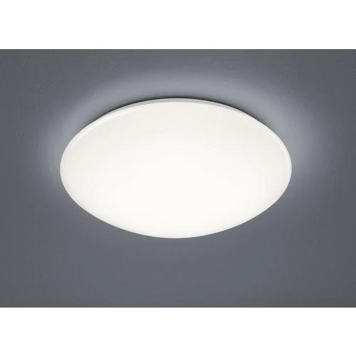 Détail de Plafonnier Blanc Plastique 18W, Design Moderne, Écoénergétique