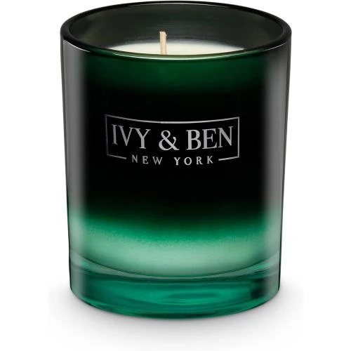 Bougie parfumée luxe IVY et BEN, cire soja, cadeau - Vue principale