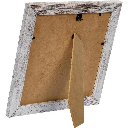 Détail de Cadre Photo Bois Chabby Chic Blanc ZEP Nelson