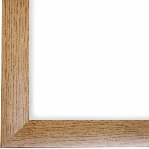 Détail de Cadre photo sur mesure ByMoris, chêne rustique marron