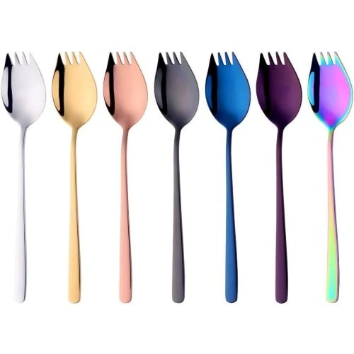 Spork Buffet Charm Foot, Cuillère Fourchette Acier Inoxydable - Vue principale