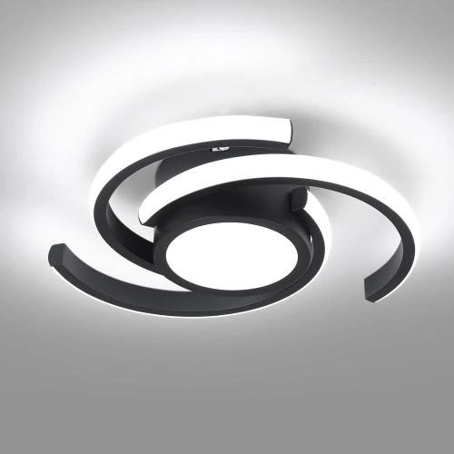 Plafonnier LED 32W 2550LM, Luminaire Moderne Blanc Froid - Vue principale