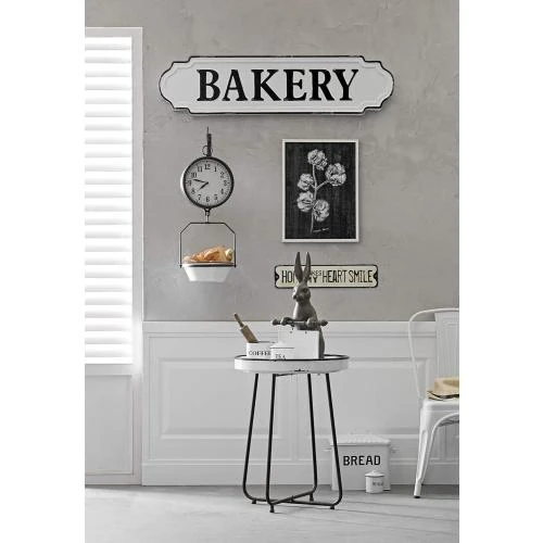 Zoom sur Décor Créatif Debout Assis, Blanc, Style Unique