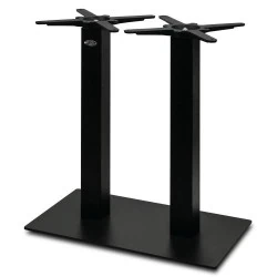 Pied de Table Métal Noir Dublino, Base Table Manger