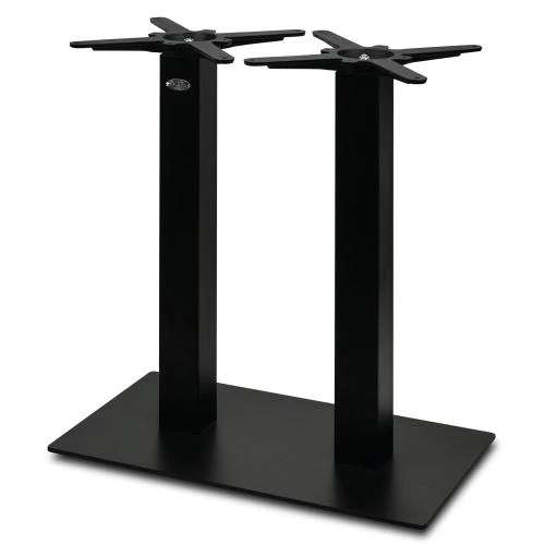 Pied de Table Métal Noir Dublino, Base Table Manger - Vue principale