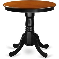 Table salle à manger ronde bois massif East West Furniture