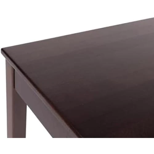 Zoom sur Table à Manger Chêne Massif Krok Wood Tomas Design Élégant