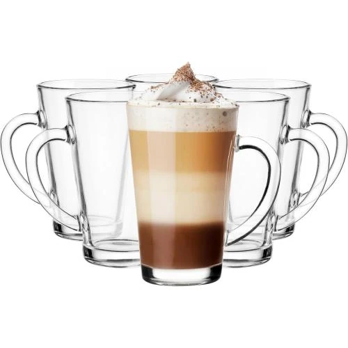 Verres Latte Macchiato Krosno, Lot de 6, 300 ml - Vue principale