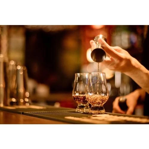 Zoom sur Verres Whisky Glencairn, Lot 6, Coffret Présentation Élégant