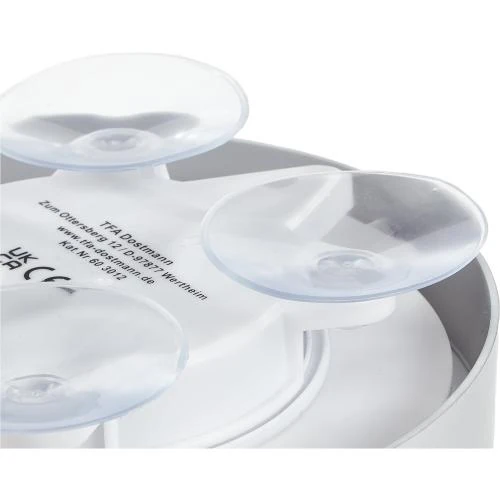 Zoom sur Horloge Quartz Salle de Bain TFA Dostmann 60.3012