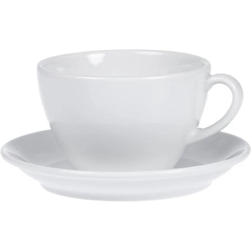 Caterado, Service 6 Tasses Café Bistro UNI Blanc - Vue principale