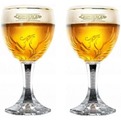 Verres à bière Grimbergen, lot de 2, TUFF LUV