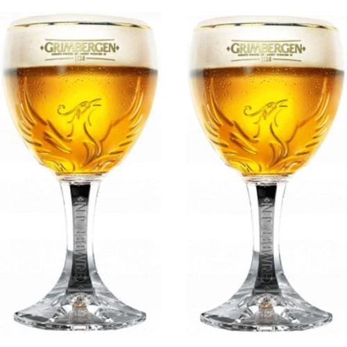 Verres à bière Grimbergen, lot de 2, TUFF LUV - Vue principale