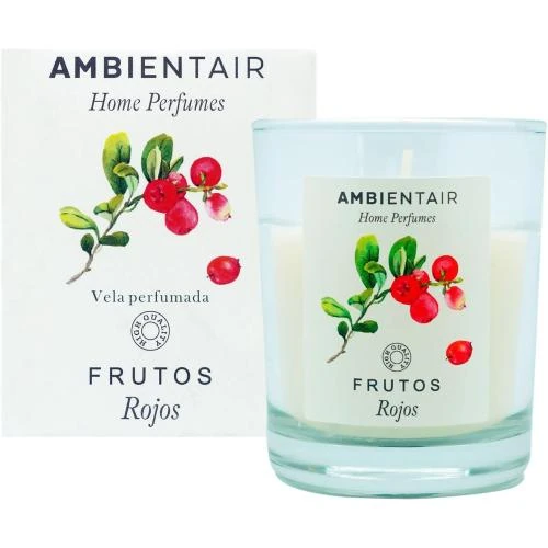 Bougie parfumée Fruits rouges Ambientair, désodorisant intérieur - Vue principale