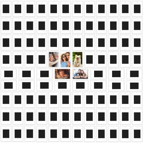 Cadre Photo Magnétique Frigo, Lot 100, Acrylique Transparent - Vue principale