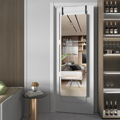 Détail de Miroir suspendu LVZORY, miroir de coiffeuse, chambre