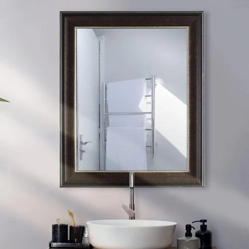 Zoom sur Miroir Verre Bronze Mirrorize, Décoration Élégante