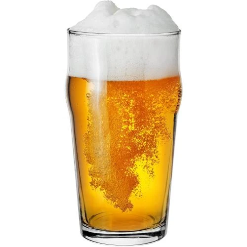 Zoom sur Lot de 6 verres à bière Krosno, chopes artisanales, lave-vaisselle
