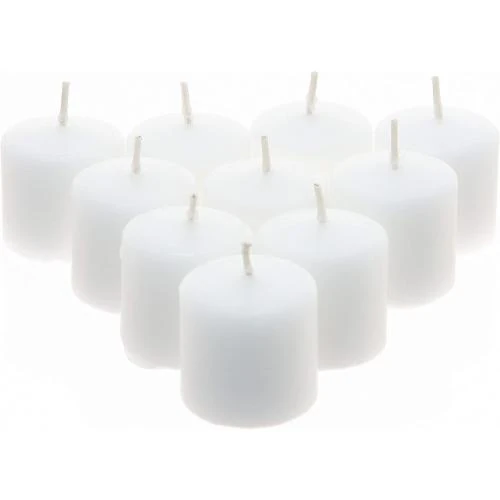 Bougies Votives 10 Pièces, Sans Parfum, JJA 848027 - Vue principale