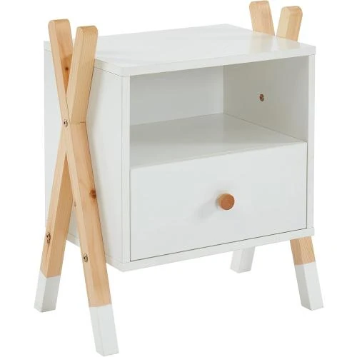 Table de Chevet TIPI, Design Moderne, Pratique, Élégante - Vue principale