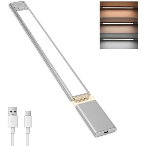 REYLAX Lampe LED Détection Mouvement, Luminosité 3 Couleurs - Vue principale