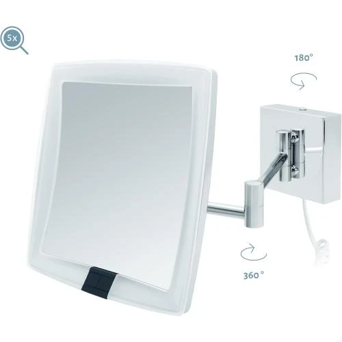 Détail de Miroir Maquillage VERONE, LED, Capteur Mouvement, Grossissant x5