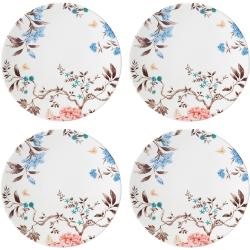 Présentation Assiettes Lenox Sprig, Vine, Lot de 4, Multicolore