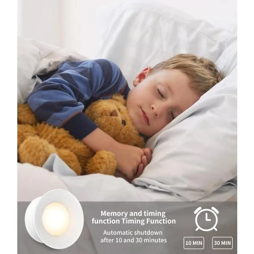 Zoom sur Lumières LED Intérieur, 2 Pièces, Télécommande, Blanc