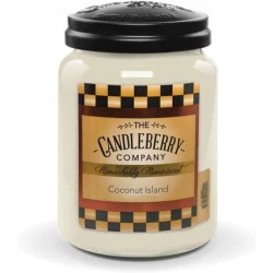 Bougie en pot Noix de Coco, The Candleberry Company
