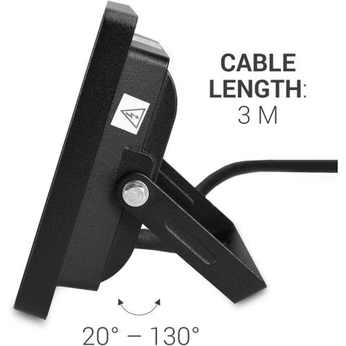 Zoom sur Kwmobile Projecteur LED 3250 Lumens, Éclairage Étanche