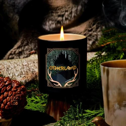 Détail de Otherland Bougie parfumée Fallen Fir, Parfum boisé, Luxe