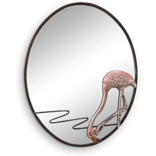 Miroir Mural Bronze, Rose, SPI Home - Vue principale