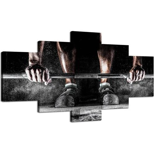 Détail de Tableau Toile Art Fitness Chicicio, Décoration Murale