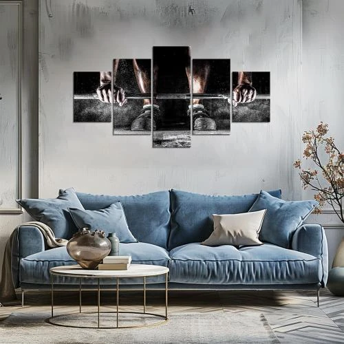 Tableau Toile Art Fitness Chicicio, Décoration Murale - Vue principale