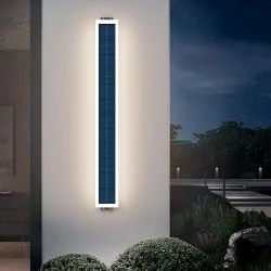 Applique Murale Solaire LED Extérieur 10W, Étanche IP65