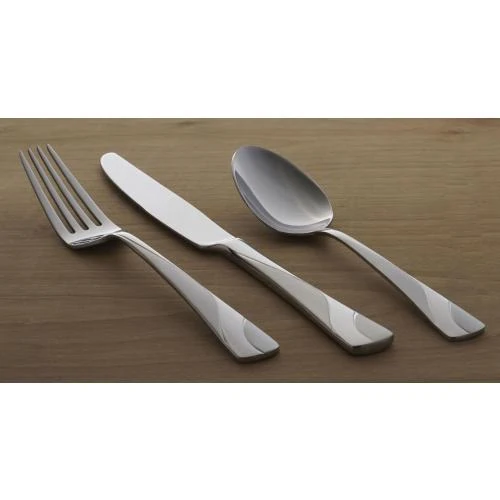 Zoom sur Couverts Oneida H060020B River 20PC, Argent, 3 Sets