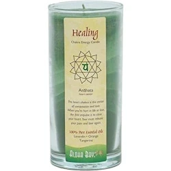 Bougie Aloha Bay Chakra, énergie, bien-être, parfum